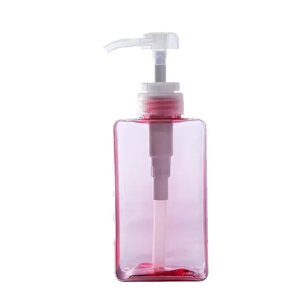 15oz Refillable Pump Bottle Plastic for Liquid Soap
