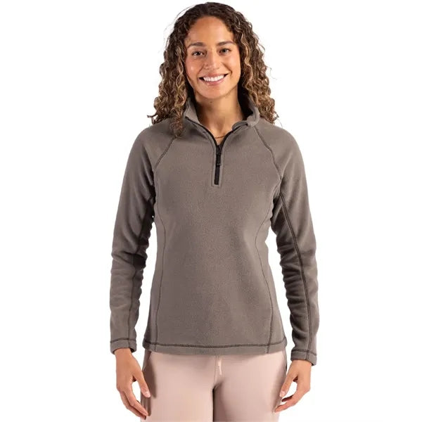 Clique Powder Recycled Fleece Womens Quarter Zip Jacket