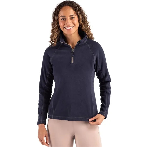 Clique Powder Recycled Fleece Womens Quarter Zip Jacket