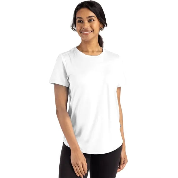 Cutter & Buck Coastline Recycled Double Peached Womens Sh...