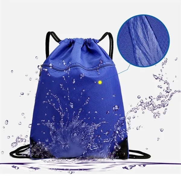 Athletic Drawstring Gym Bag