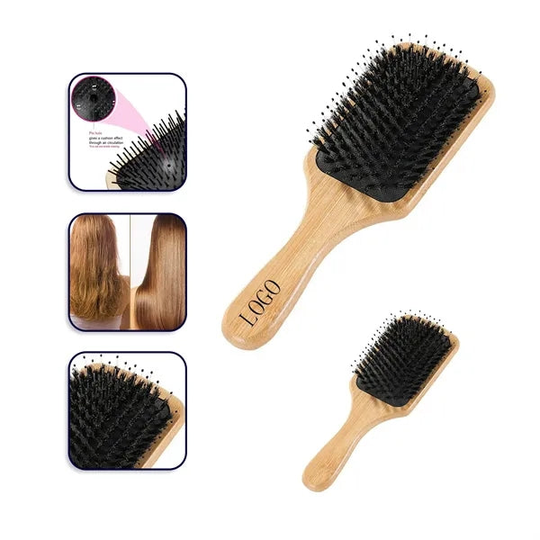 Natural Bamboo Hair Massage Comb