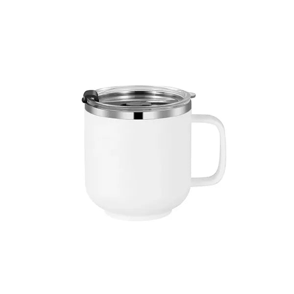 Thermal Steel Coffee Handle Mug