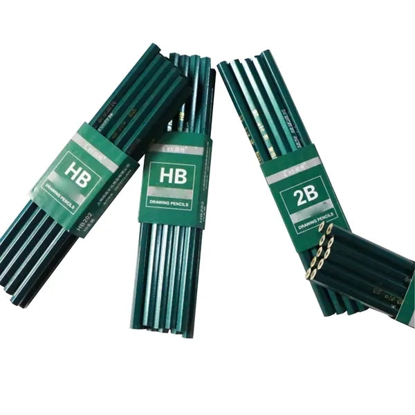 Wood 2B Pencils For Writing, Drawing