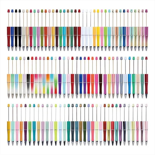 DIY Beadable Plastic Pen, Beads Not Included