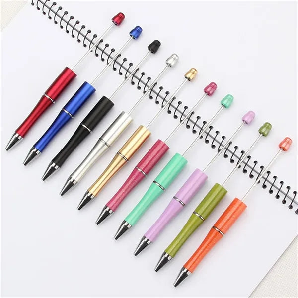 DIY Beadable Plastic Pen, Beads Not Included