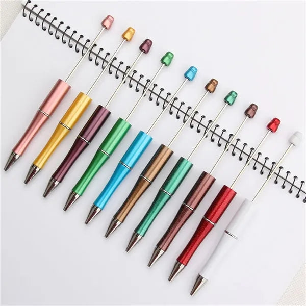 DIY Beadable Plastic Pen, Beads Not Included