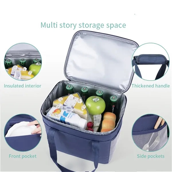 Insulated Picnic Cooler Bag Thermal Insulation