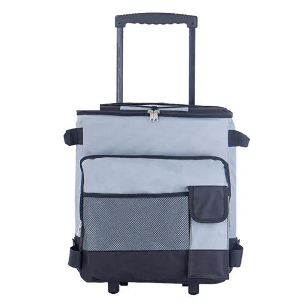 Cooler Smart Cart with Wheels - Collapsible Insulated Bag