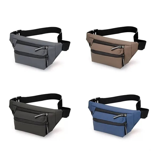 Waterproof Crossbody Sling Bag Zippered Storage Pouch