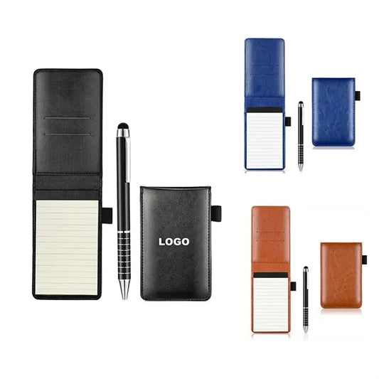 Mini Pocket Notepad Holder Set