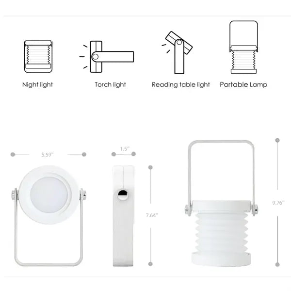 Multifunctional Foldable LED Lantern Atmosphere Light