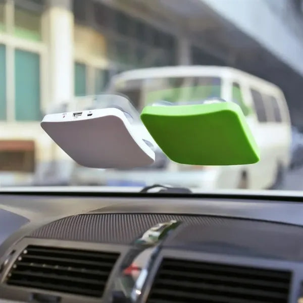 Portable Solar Power Bank with Suction Cups