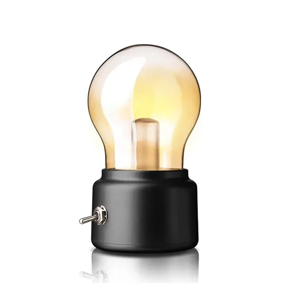 Retro Long-Life Rechargeable Bulb Night Light