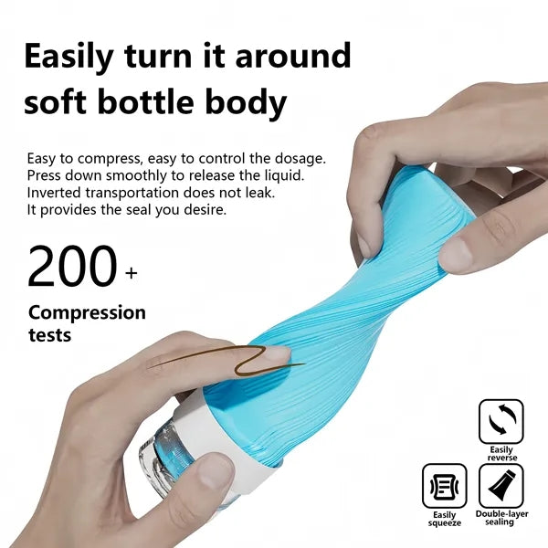 Portable Silicone Travel Bottle Set Free Shipping