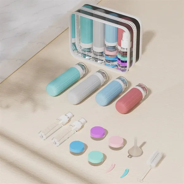 Portable Silicone Travel Bottle Set Free Shipping
