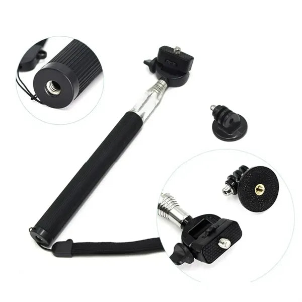 Extendable Selfie Stick with Bluetooth Remote