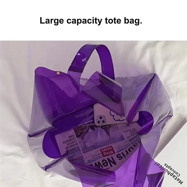 Large Size Transparent Tote Bag