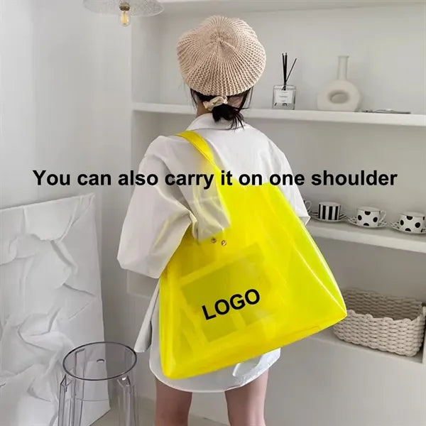 Large Size Transparent Tote Bag