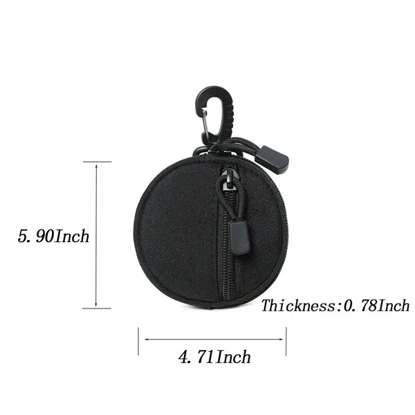 Waterproof Tactical Nylon Utility Pouch for Outdoor Travel