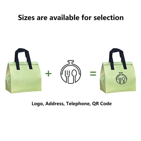Insulated Aluminum Foil Delivery Bag Free Shipping