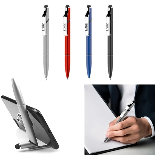 Stylus Screen Touch Metal I-Stand Twist Pen