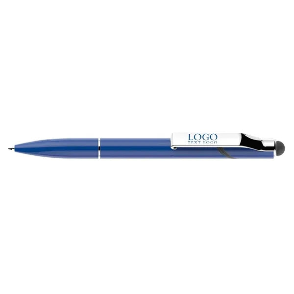 Stylus Screen Touch Metal I-Stand Twist Pen