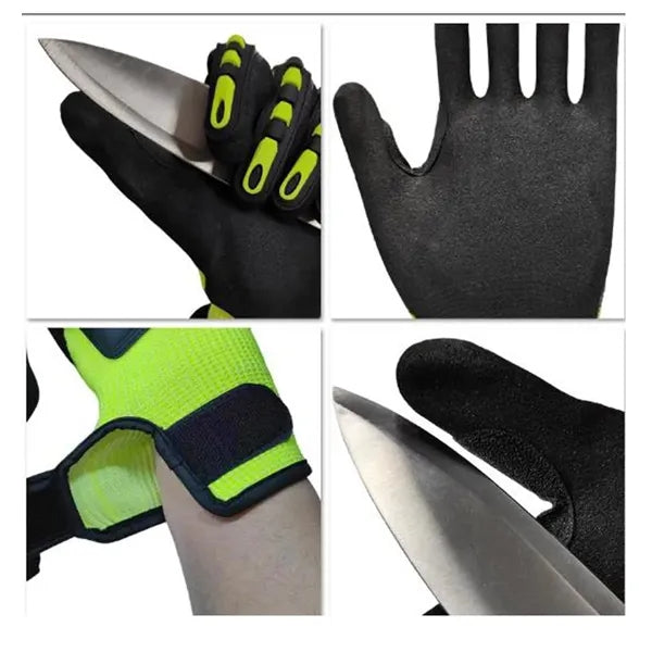 Anti-Collision Gloves Oven Mitts Heavy Duty