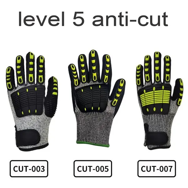 Anti-Collision Gloves Oven Mitts Heavy Duty