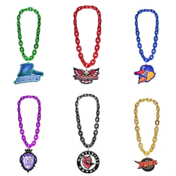 Soccer Sports Teams 3D Logo EVA Foam Fans Jumbo Chain