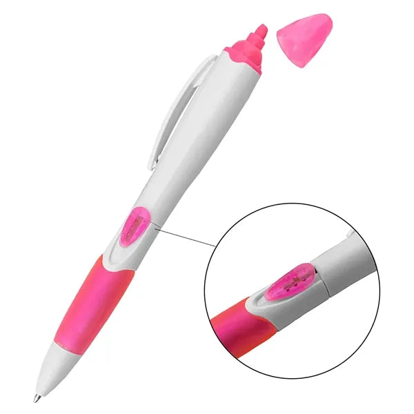 Marketing Plastic Retractable Dry Gel Highlighter Pens