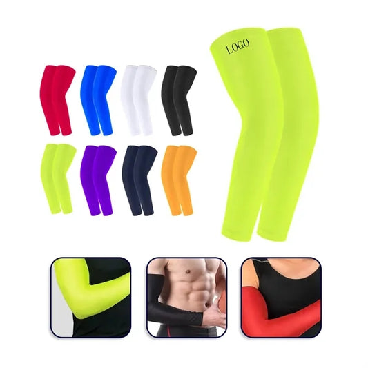 Elastic Performance Compression Arm Sleeves