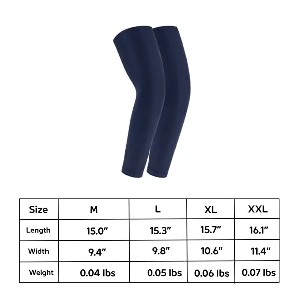 Elastic Performance Compression Arm Sleeves