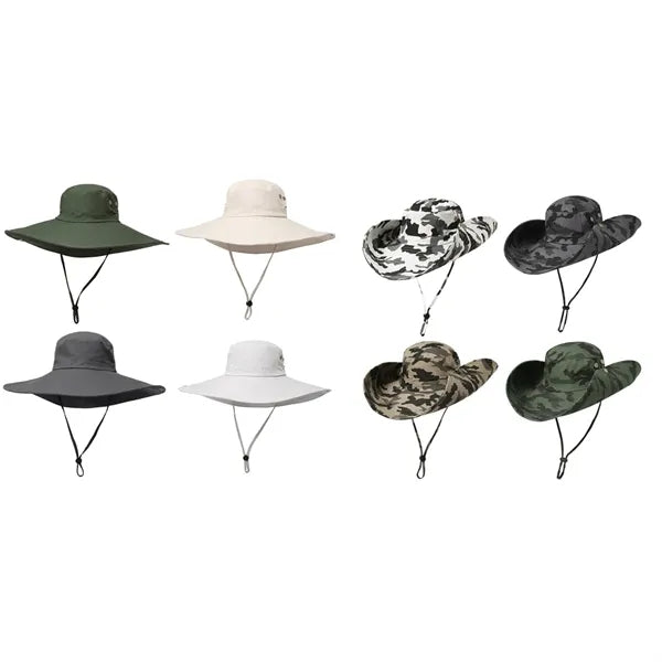 Camouflage Boonie Hat Wide Brim Outdoor