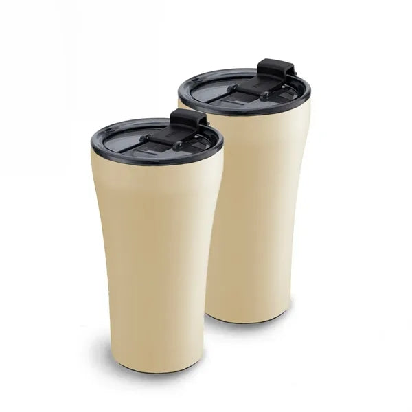 15oz 304 Stainless Steel Waist-Shaped Thermos Mug
