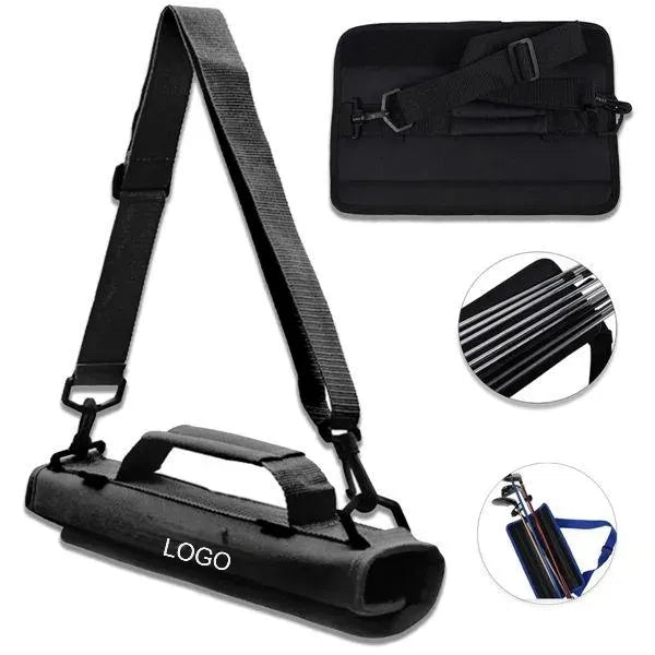 Outdoor Portable Nylon Foldable Golf Club Travel Carry Bag