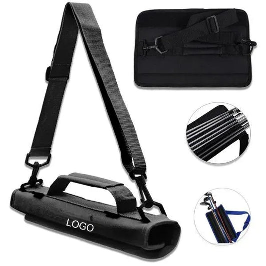 Outdoor Portable Nylon Foldable Golf Club Travel Carry Bag