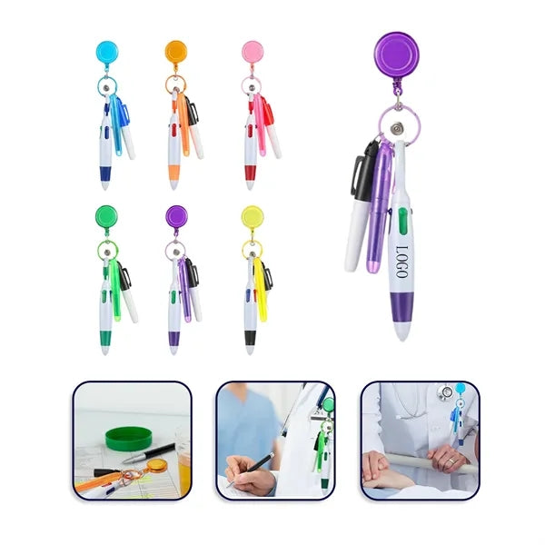 Color Switch Barrel Pen Set