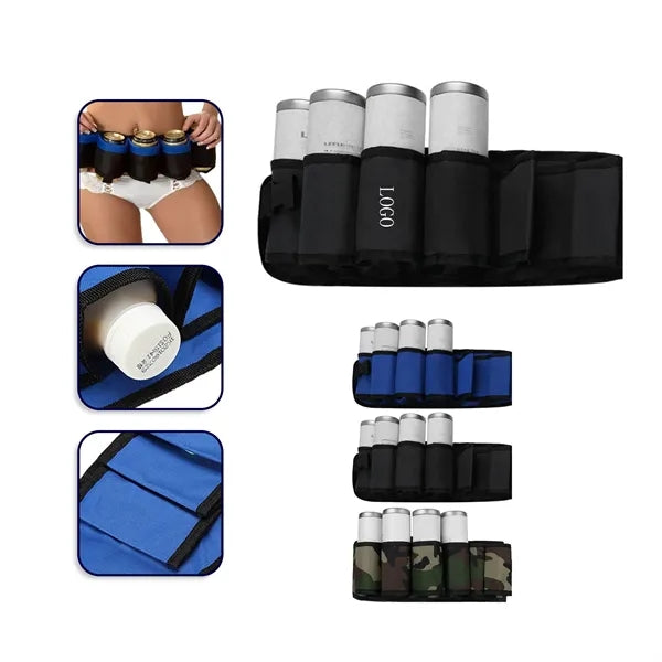 Hands Free Beverage Belt Carrier