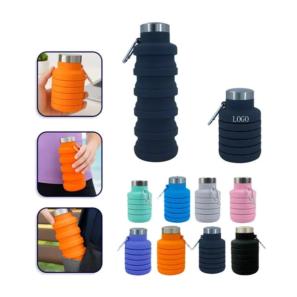 Foldable Silicone Drink Bottle