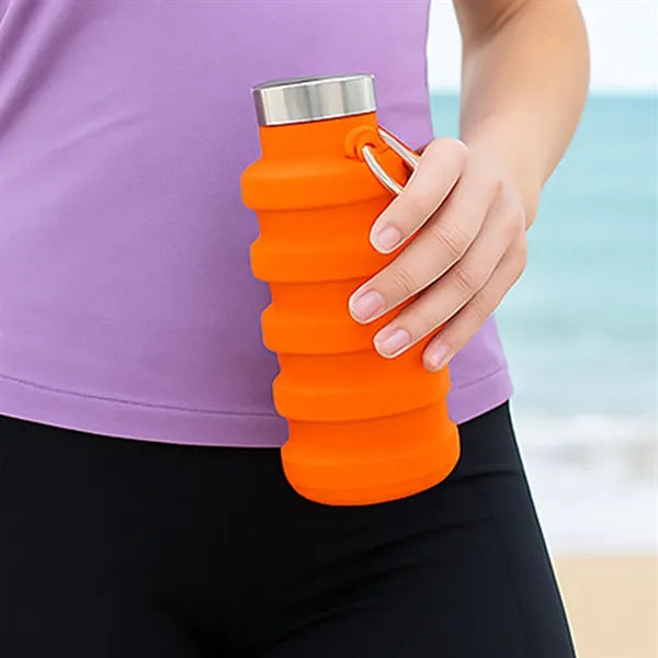 Foldable Silicone Drink Bottle