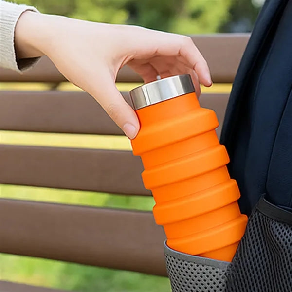 Foldable Silicone Drink Bottle