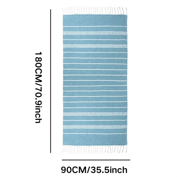 Tassel Absorbent Beach Towel