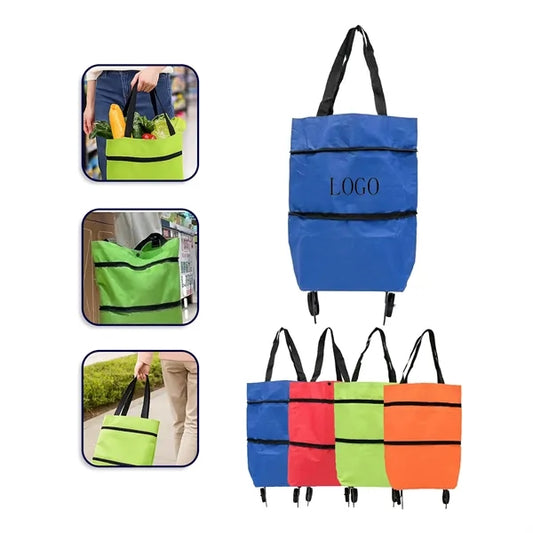 Foldable Shopping Carry Trolley