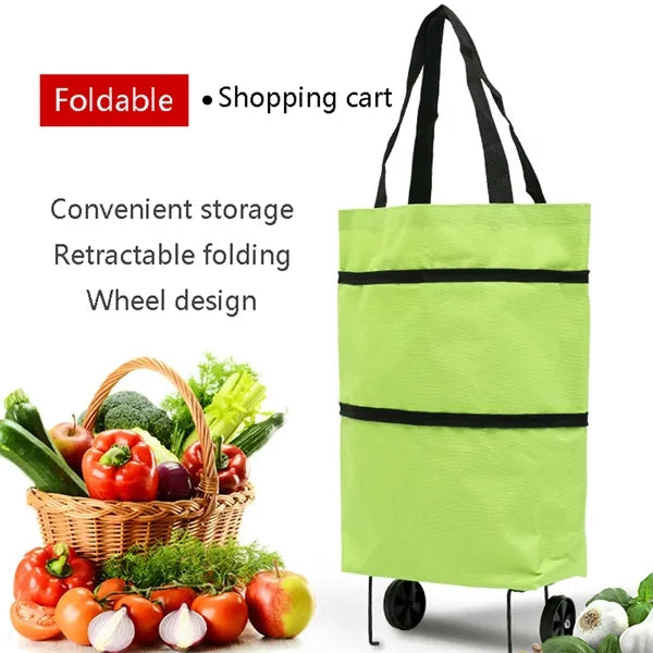 Foldable Shopping Carry Trolley
