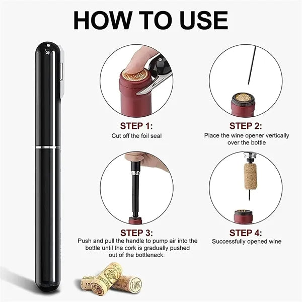 Air Pressure Wine Opener