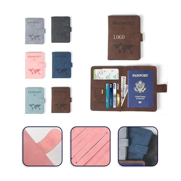 RFID Travel Document Organizer Wallet