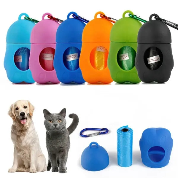 Portable Dispenser with Waste Bags
