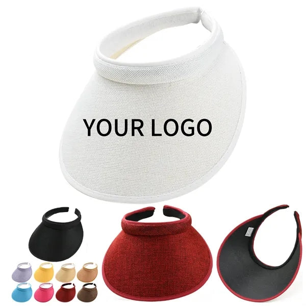 Linen Sun Visor
