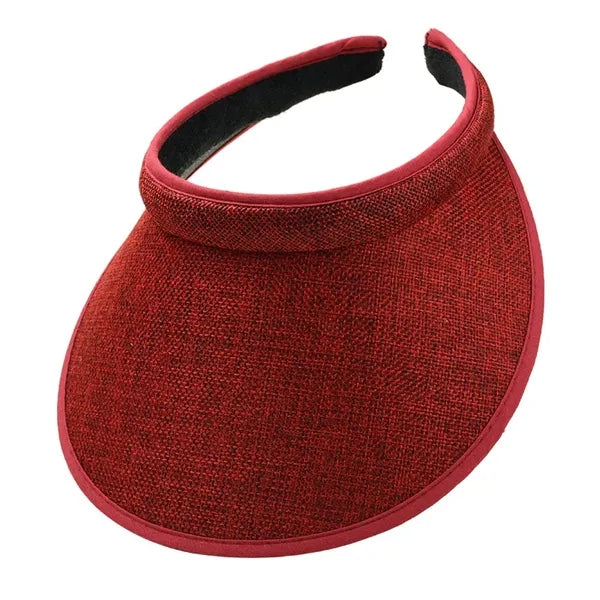 Linen Sun Visor